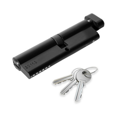 XFORT Matt Black Euro Cylinder Lock 50/50T (100mm) - 7