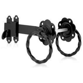 XFORT Ring Gate Latch Twisted Black