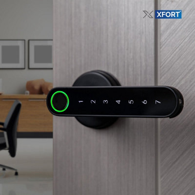 Proscenic Keyless Entry Fingerprint Smart Door Lock-Electronic