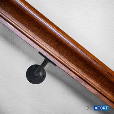 XFORT Smithy's Range Poignées de porte rondes en fonte mortaise boules antiques pour portes
