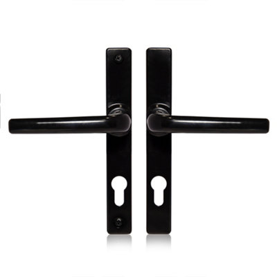 XFORT Uros UPVC Door Handle Ferco (Matt Black)