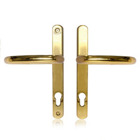 XFORT Uros UPVC Door Handle Long (Polished Brass)