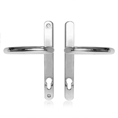 XFORT Uros UPVC Door Handle Long (Polished Chrome)