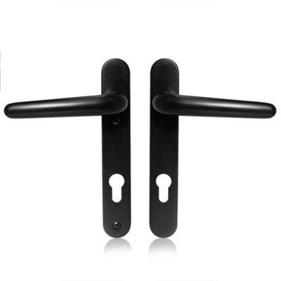 XFORT Uros UPVC Door Handle Short (Matt Black)