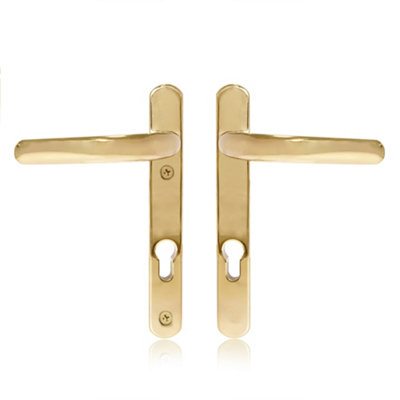 XFORT Uros UPVC Door Handle Short (Polished Brass) Price Comparisons | Compare The Build