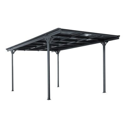 Ximax ECO Aluminium Carport - 503 x 300 cm Anthracite - 4