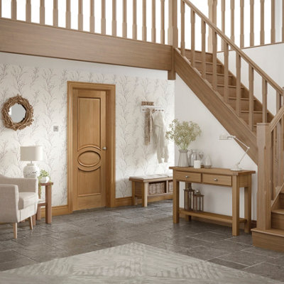 XL Joinery Internal Calabria Oak Raised Mouldings Door 1981 x 686 x 35mm (27")