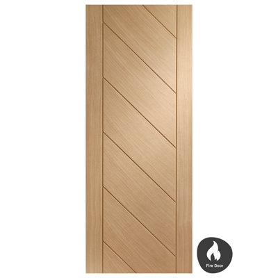 XL Joinery Internal Monza Oak Fire Door 2040 x 826 x 44mm