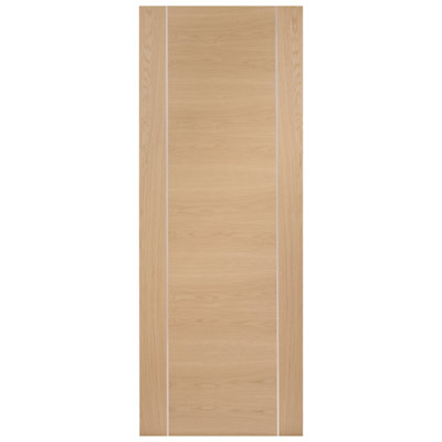 XL Joinery Internal Oak Pre-Finished Forli  Fire Door  - 1981 x 838 x 44mm (33")