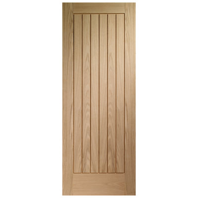 XL Joinery Internal Oak Suffolk Original Fire Door 2032 x 813 x 44mm (32")