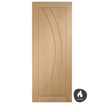 XL Joinery Internal Salerno Oak Fire Door 2040 x 826 x 44mm