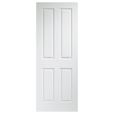 XL Joinery Internal White Moulded Victorian 4 Panel Door  - 1981 x 838 x 35mm (33")