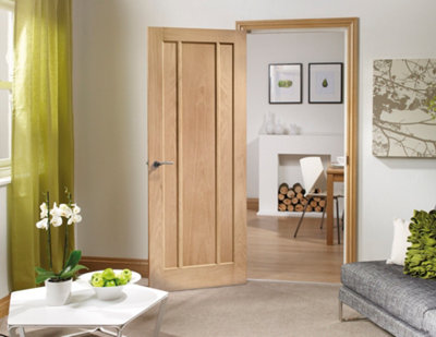XL Joinery Internal Worcester Oak Fire Door 2040 x 826 x 44mm