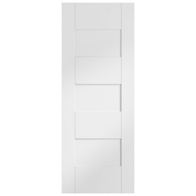 XL Joinery Pre-Finished Internal White Perugia Door  - 1981 x 838 x 35mm (33")