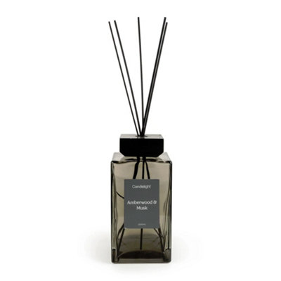 XL Square Reed Diffuser 2000ml Amberwood & Musk