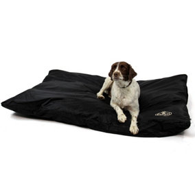 XL Waterproof Pet Cushion Bed Black