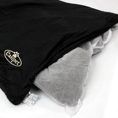 XL Waterproof Pet Cushion Bed Black - 4