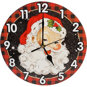 Xmas Haus Christmas Wall Clock