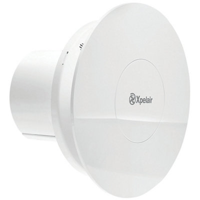 Xpelair Simply Silent Contour Axial Extractor Fan Standard - 4"/100mm Bathroom