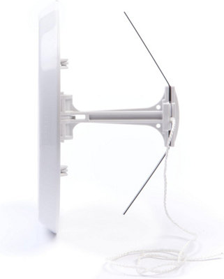 Xpelair SSWKWR Simply Silent Round Contour Wall Kit for Extractor Fans - White - 5