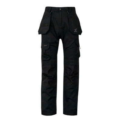 Xpert Pro Stretch+ Work Trouser Black