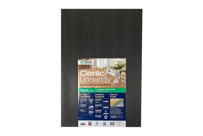 XPS 5mm Foam Laminate & Solid Wood Underlay Panels (10m²)