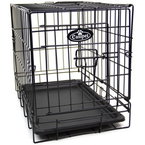 XS 20in Foldable Black Dog Cage