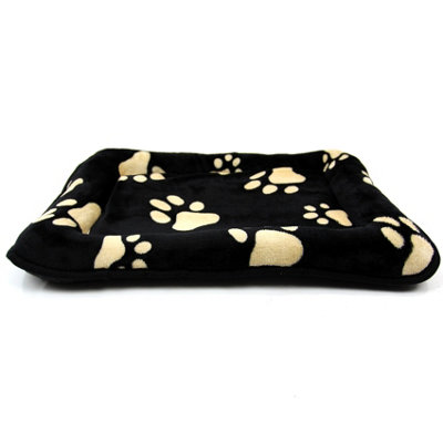 XS 20inch Pawprint Pet Bed Black/Tan Price Comparisons | Compare The Build