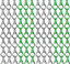 Xterminate Aluminium Fly Blind Door Screen Chain Curtain Silver And Green with Spare Chains For Buisness and Home