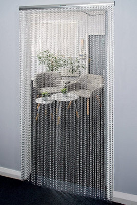 Metal chain door curtain hotsell