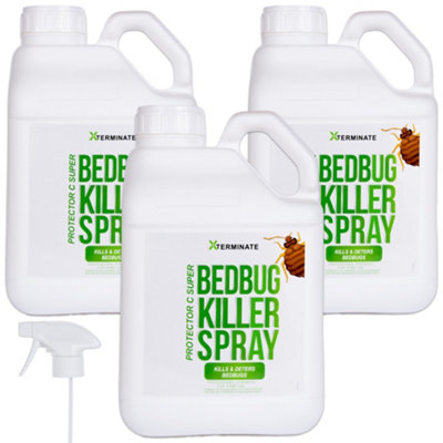 Xterminate Bed Bug Killer Repellent Spray Treatment 15L for Beds Frames Mattresses Carpets & More