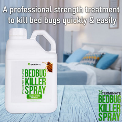 Xterminate Bed Bug Killer Repellent Spray Treatment 15L for Beds Frames Mattresses Carpets & More