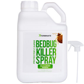 Xterminate Bed Bug Killer Repellent Spray Treatment 5L for Beds Frames Mattresses Carpets & More
