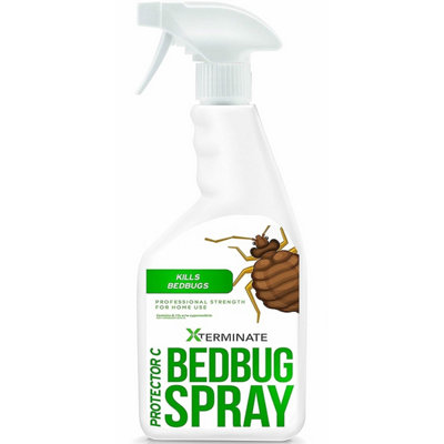 Xterminate Bed Bug Killer Spray 1L, Used By Professionals, For Home Use, Bedrooms, Mattresses, Carpets, Furniture