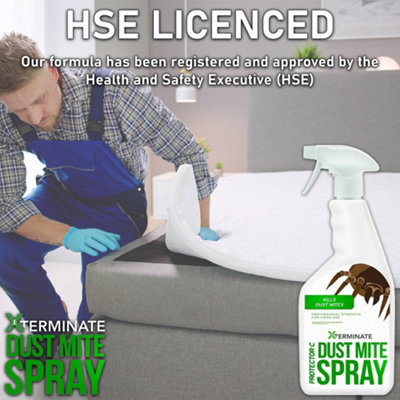 Xterminate Dust Mite Killer Spray Treatment 1L