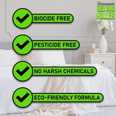 Picture of Xterminate Pesticide Free Bed Bug Killer Spray 15L - Biocide Free, No ...
