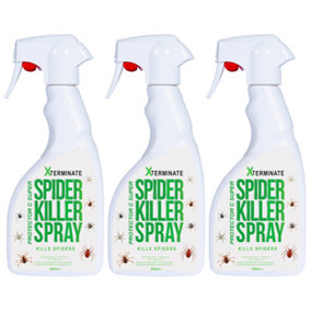 Xterminate Spider Repellent Spray 500ml x3