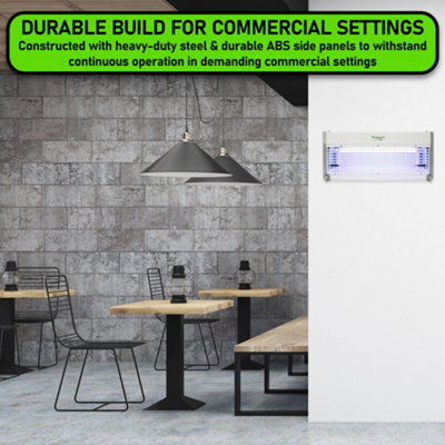 Xterminate UV LED Wall Mounted Fly Zapper Killer Unit Electric for ...