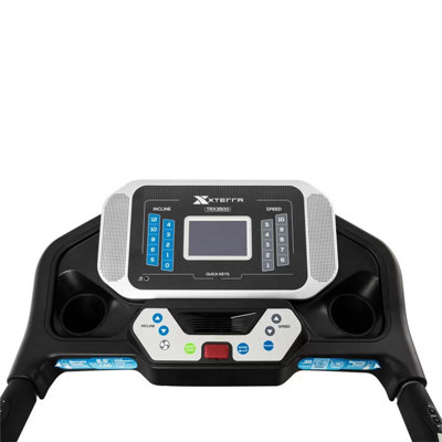 Xterra TRX3500 Folding Treadmill, 3.0 CHP Motor, 18kph, 12 Incline ...