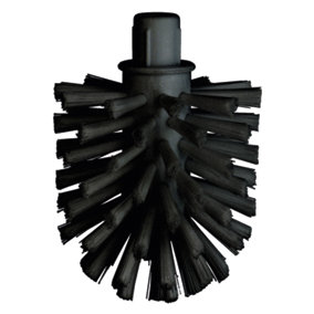 XTRA - Spare Brush for Toilet Brush, Black