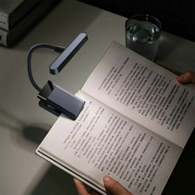 Xtralite LED Rechargeable Clip-On Book Light With Adjustable & Dimmable Light Options