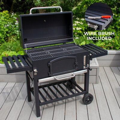 Cosmogrill outdoor smoker barbecue clearance charcoal portable bbq grill garden