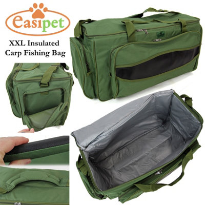 XXL Carp Coarse Fishing Tackle Bag Insulated Carryall Holdall