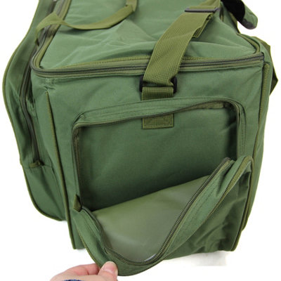 XXL Carp Coarse Fishing Tackle Bag Insulated Carryall Holdall Padded - 6