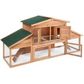 XXL hutch for small animals - brown
