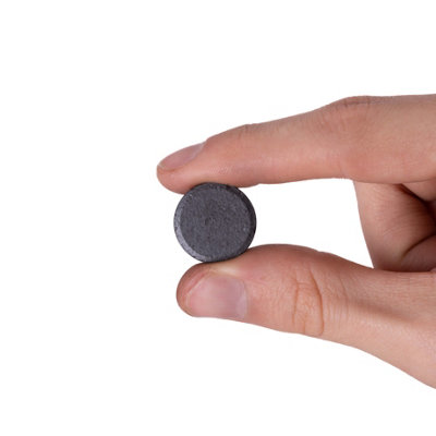 Y10 Ferrite Magnet - 25mm Dia X 5mm Thick - 0.6kg Pull - Pack Of 400