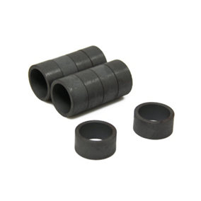 Y10 Ferrite Magnets for Arts, Crafts, Model Making & Hobbies - 23.5mm O.D. x 18.5mm I.D. x 11.5mm thick - 0.25kg Pull0