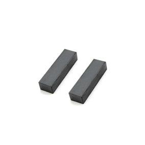 Y30BH Ferrite Magnet for Arts, Crafts, Model Making, Hobbies, Office & Home - 70mm x 20mm x 15mm thick - 4.2kg Pull - Pack of 2
