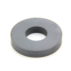 Y30BH Ferrite Ring Magnet for Arts, Crafts, Model Making, DIY and Hobbies - 72mm O.D. x 30mm I.D. x 12mm thick - 6.4kg Pull