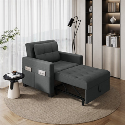 2x Sofa Bed Bedding Adjustable Angle Mechanism Hinge Hardware Black
